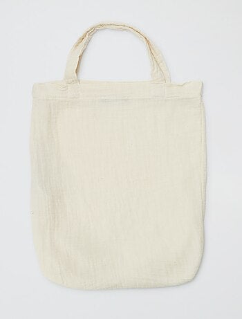 Dekbedovertrek 2 personen (240 x 220cm) van katoenen mousseline - Kiabi Home