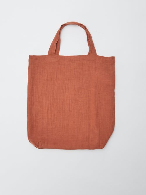 Dekbedovertrek 2 personen (240 x 220cm) van katoengaas - Kiabi Home - Kiabi