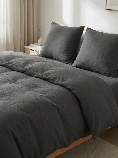 Dekbedovertrek 2 personen (240 x 220cm) van katoengaas - Kiabi Home - Kiabi