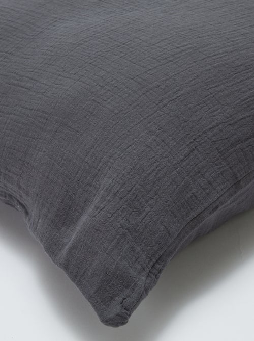 Dekbedovertrek 2 personen (240 x 220cm) van katoengaas - Kiabi Home - Kiabi