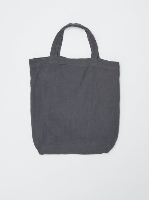 Dekbedovertrek 2 personen (240 x 220cm) van katoengaas - Kiabi Home - Kiabi