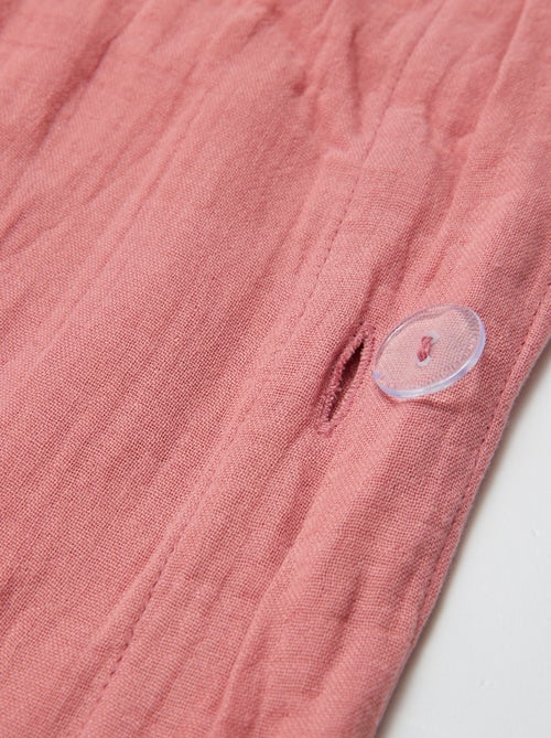 Dekbedovertrek 2 personen (240 x 220cm) van katoengaas - Kiabi Home - Kiabi