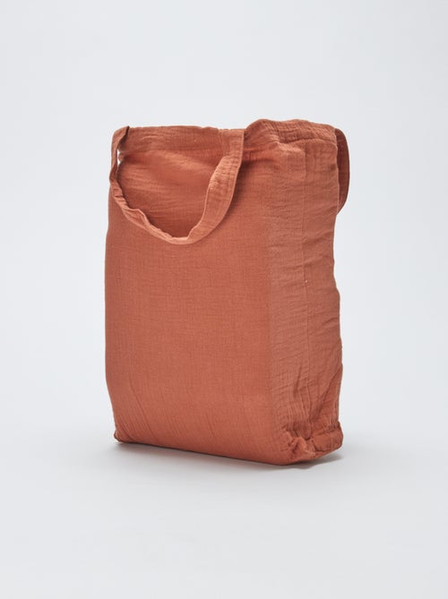 Dekbedovertrek 2 personen (260 x 240cm) van katoengaas - Kiabi Home - Kiabi