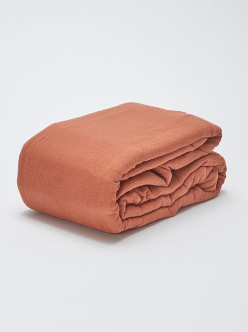 Dekbedovertrek 2 personen (260 x 240cm) van katoengaas - Kiabi Home - Kiabi