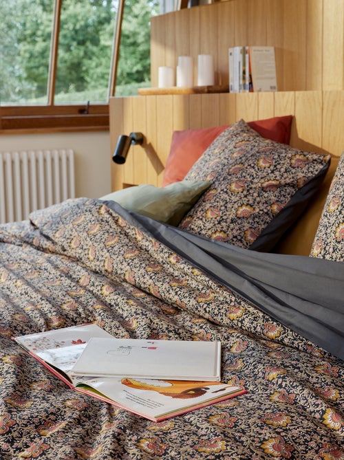 Dekbedovertrek 2-persoons (240 x 220cm) van katoen - Kiabi Home - Kiabi Dekbedovertrek 2-persoons (240 x 220cm) van katoen - Kiabi Home - Kiabi