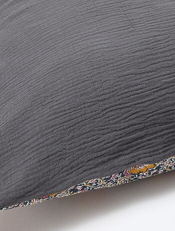 2-persoons dekbedovertrek (240 x 220cm) van katoenen mousseline - Kiabi Home