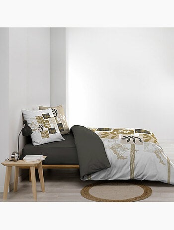 Dekbedovertrek 240 x 220 cm + 2 kussenslopen – katoen 57 draden – utopia