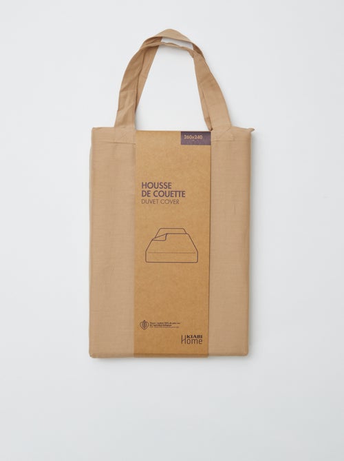 Dekbedovertrek (260x240 cm) - Kiabi Home - Kiabi