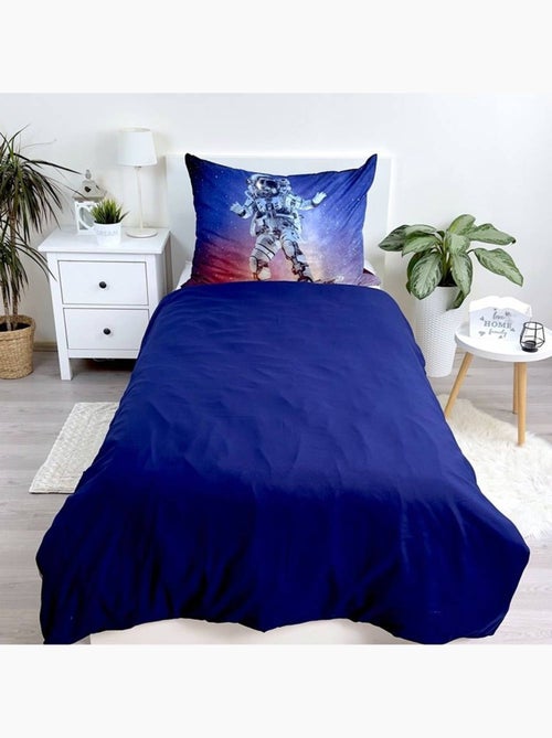 Dekbedovertrek Astronaute 140x200 cm + kussensloop - Geheel literie kinderen - Kiabi