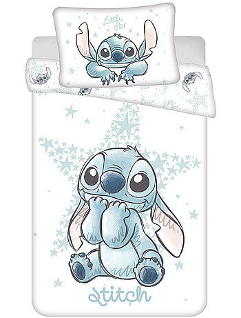 Dekbedovertrek baby katoen bedrukt Lilo & Stitch Disney 100 cm x 135 cm