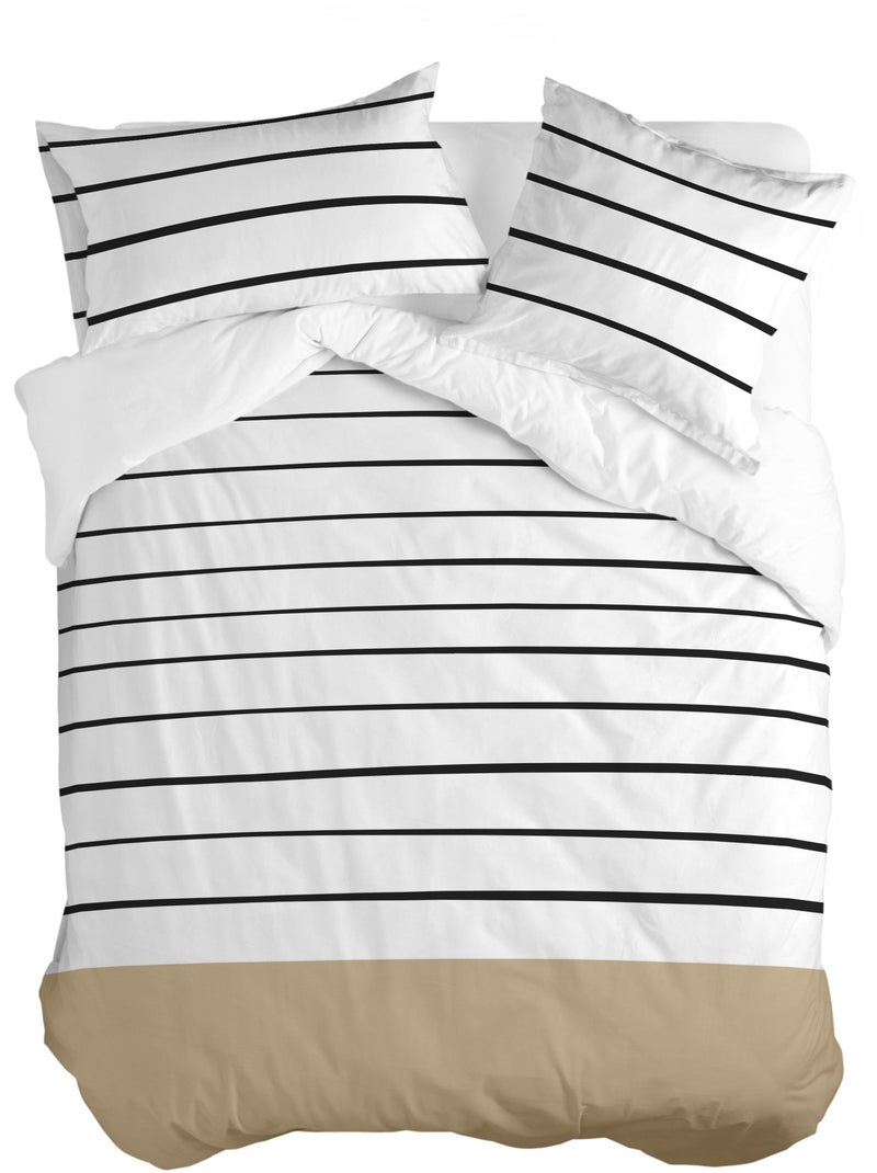 Dekbedovertrek Blush sand "Happyfriday" Multicolor - Kiabi