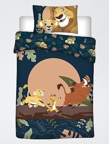 Dekbedovertrek 'De Leeuwenkoning' 140x200 cm met kussensloop