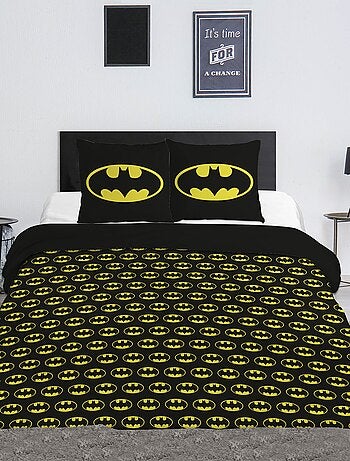 Dekbedovertrek en kussenslopen 'Batman' 240x220 en 63x63cm