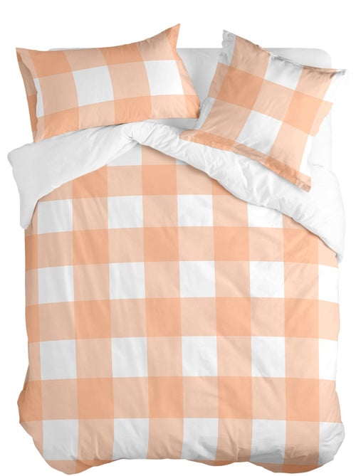 Dekbedovertrek Gingham "Happyfriday" - Kiabi