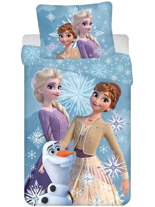 Dekbedovertrek kinderen katoen bedrukt Marie Disney 140 cm x 200 cm - Kiabi