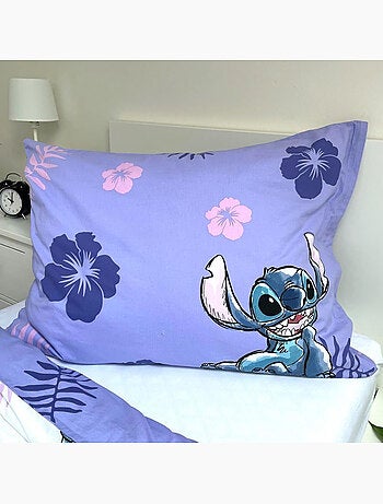 Dekbedovertrek kinderen Stitch Disney 140x200 cm + Kussensloop - Beddengoedset katoen