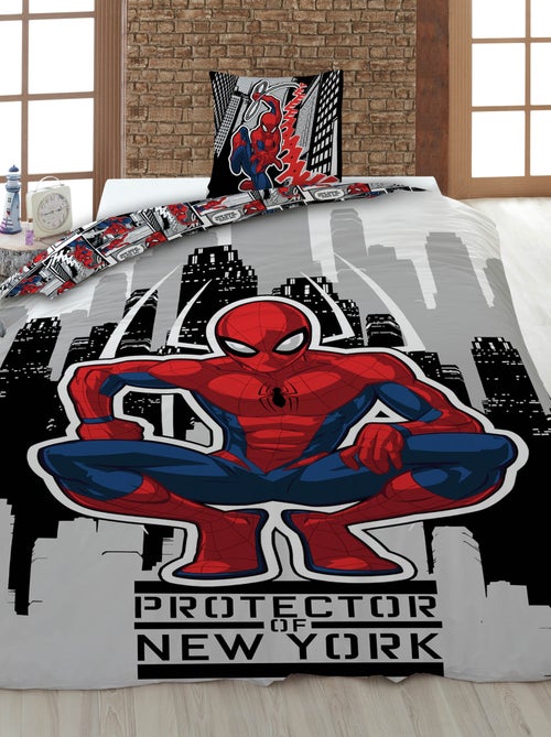 Dekbedovertrek 'Marvel' 'Spiderman' 140x200 cm - Kiabi