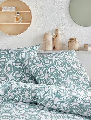Dekbedovertrek met grafische print - 2 personen