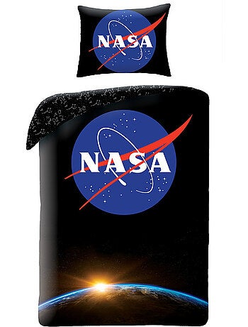 Dekbedovertrek NASA 140x200 cm + Kussensloop - 100% katoen