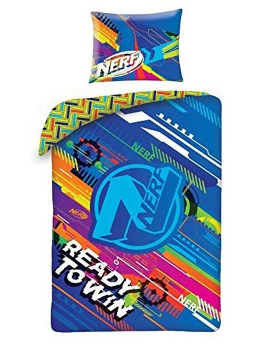 Dekbedovertrek Nerf "Ready to win" 140x200 cm - Katoen - Kiabi