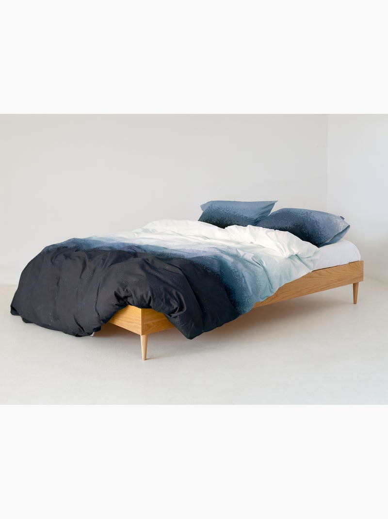 Dekbedovertrek Nightfall "Happyfriday" Marineblauw - Kiabi