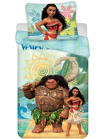 Dekbedovertrek omkeerbaar 100% katoen Disney Vaiana 140 cm x 200 cm