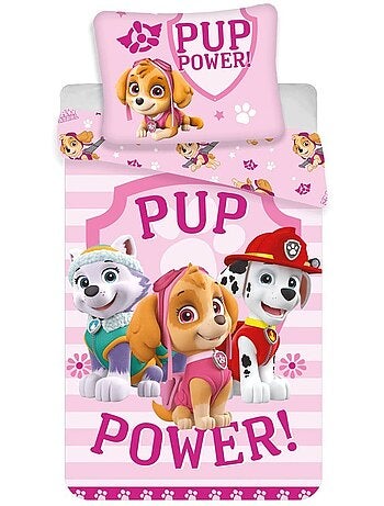 Dekbedovertrek PAW Patrol Pup Power 140x200 cm - Beddengoedset kind
