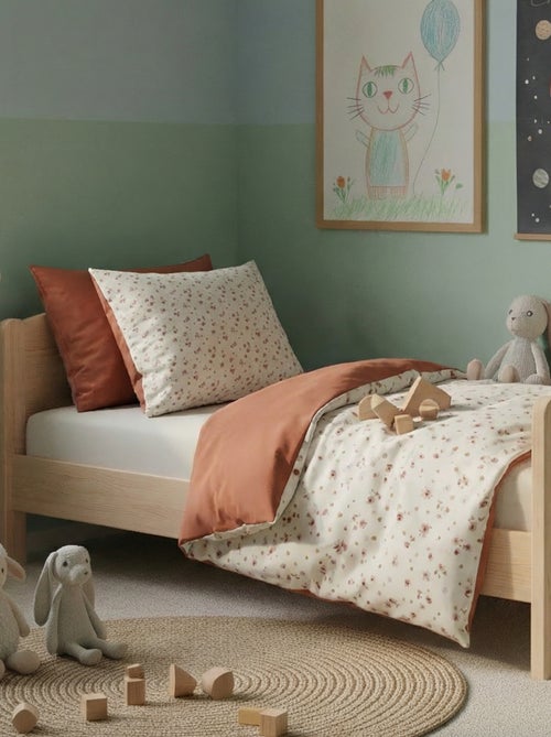 Dekbedovertrek set (140 x 200cm) + kussensloop - 2-delig - Kiabi