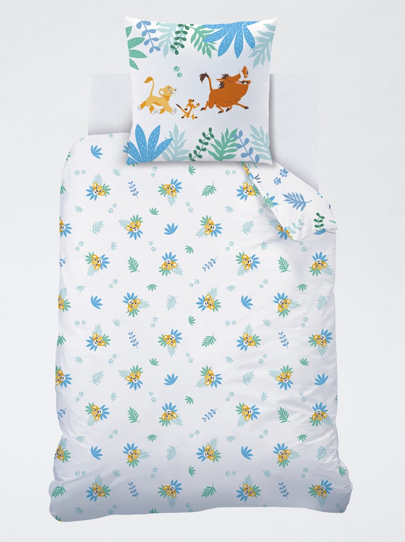 Dekbedovertrek 'Simba' - 1 persoon Geel - Kiabi