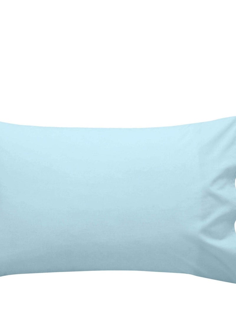 Dekbedovertrekset 2-delig Basic "Happyfriday" Blauw - Kiabi