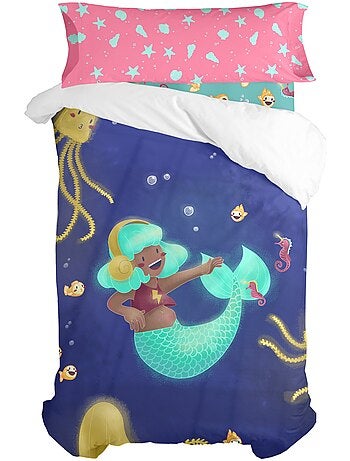 Dekbedovertrekset 2-delig Happy mermaid "Happyfriday