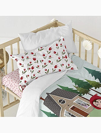 Dekbedovertrekset 2-delig Red riding hood "Happyfriday