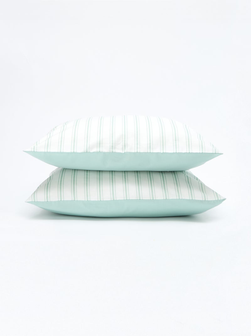 Dekbedovertrekset 2-persoons (200x200 cm) - Kiabi Home Blauw - Kiabi