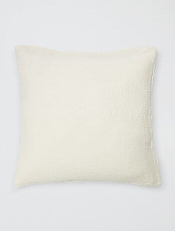 Dekbedovertrekset 2-persoons 240 x 220 cm van katoengaas - Kiabi Home