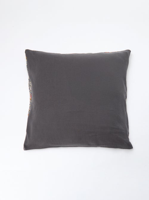 Dekbedovertrekset 2-persoons (240 x 220 cm) van katoengaas - Kiabi Home - Kiabi