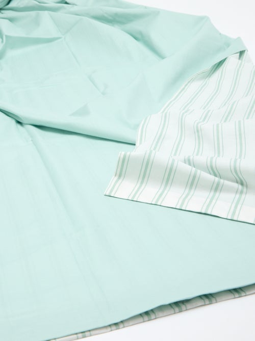 Dekbedovertrekset 2-persoons (260 x 240cm) van katoen - Kiabi Home - Kiabi