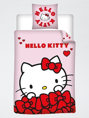 Dekbedovertrekset 'Hello Kitty' - 1 set