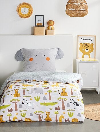 Dekbedovertrekset met olifant - 1 persoon