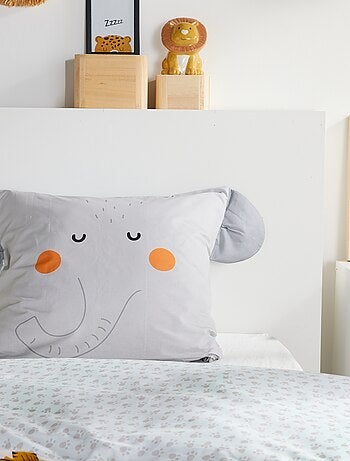 Dekbedovertrekset met olifant - 1 persoon