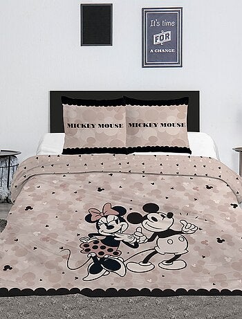 Dekbedovertrekset 'Mickey Mouse' & 'Minnie Mouse' 'Disney' - 2-persoons