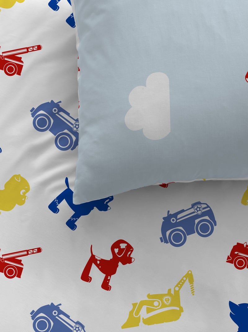 Dekbedovertrekset 'Pat' Patrouille' - 1 persoon Wit - Kiabi