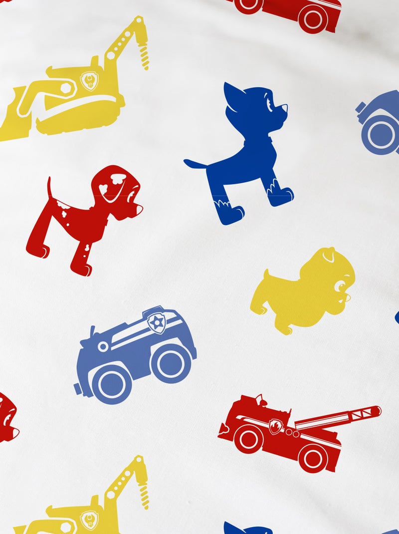 Dekbedovertrekset 'Pat' Patrouille' - 1 persoon Wit - Kiabi