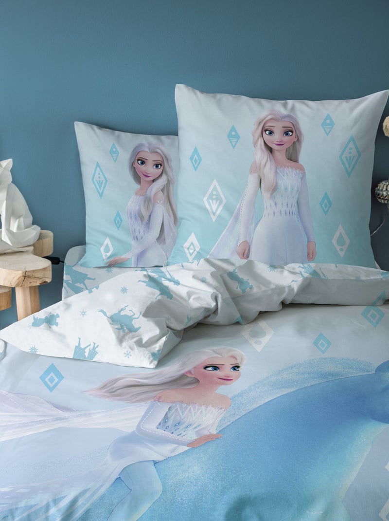 Dekbedset - 'Frozen' - 1-persoonsbed BLAUW - Kiabi