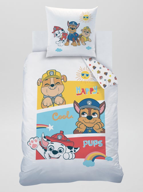 Dekbedset - 'PAW Patrol' - 1-persoonsbed - Kiabi Dekbedset - 'PAW Patrol' - 1-persoonsbed - Kiabi