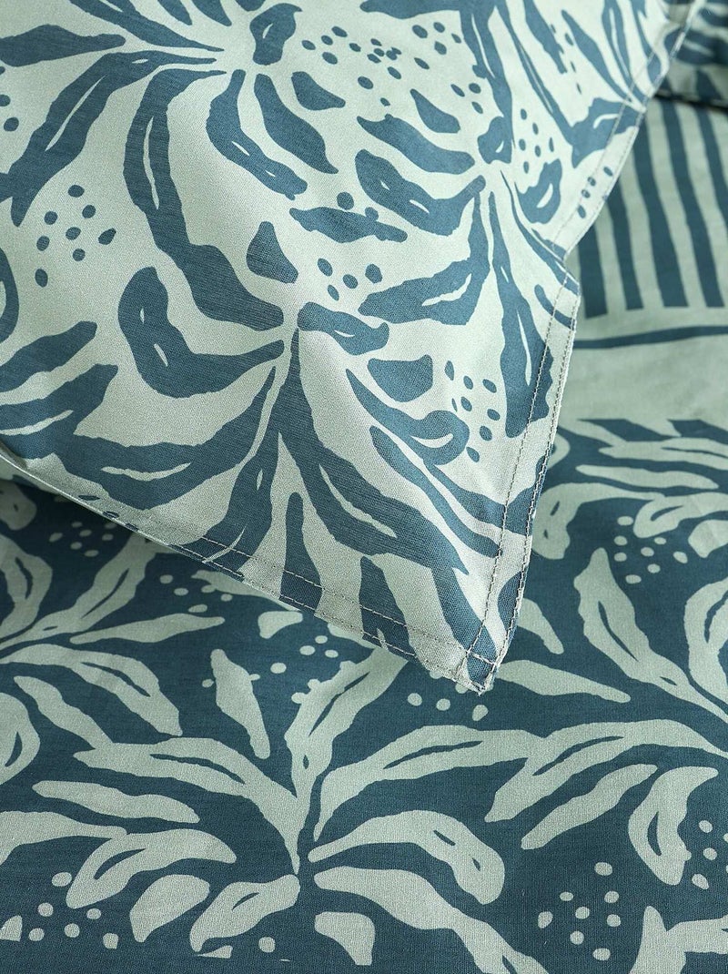 Dekbedset - Voor 2-persoonsbed BLAUW - Kiabi