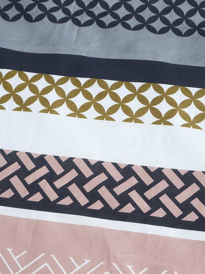 Dekbedset - Voor 2-persoonsbed GRIJS - Kiabi