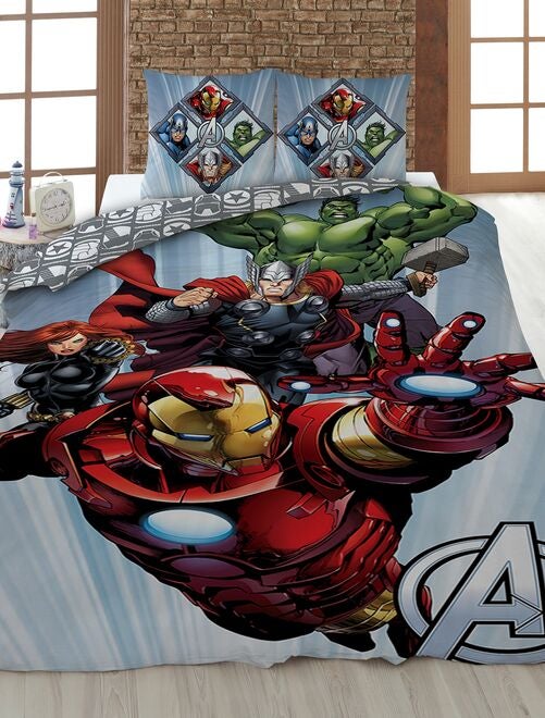 Dekbedset 'Avengers' - 1-persoonsbed - Kiabi