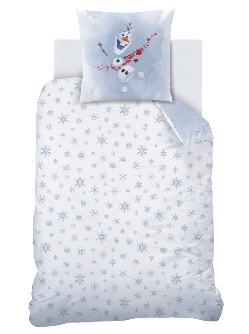 Dekbedset 'Frozen' - 1-persoonsbed blauw - Kiabi