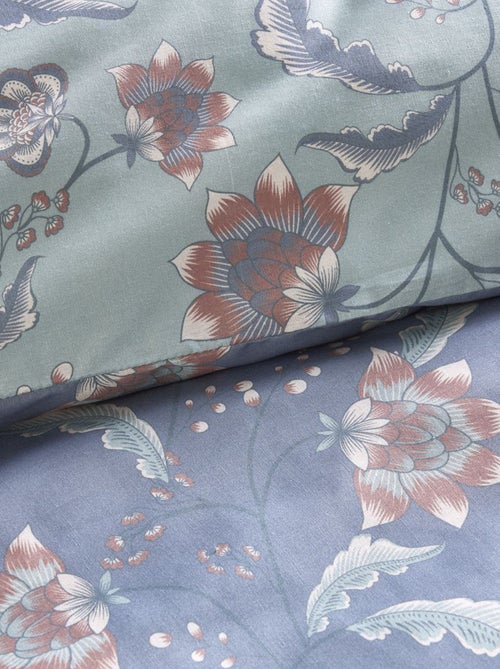 Dekbedset met bloemmotief - Voor 2-persoonsbed - Kiabi