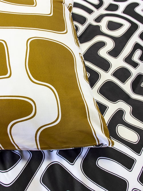 Dekbedset met fantaisieprint - Voor 2-persoonsbed - Kiabi